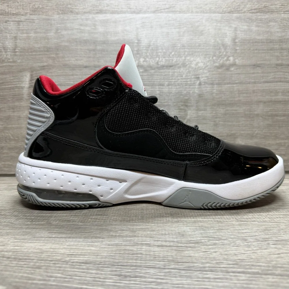 Jordan Max Aura 2 Black Cement Sneakers Shoes GS 6.5Y Women's 8 CN8094-006